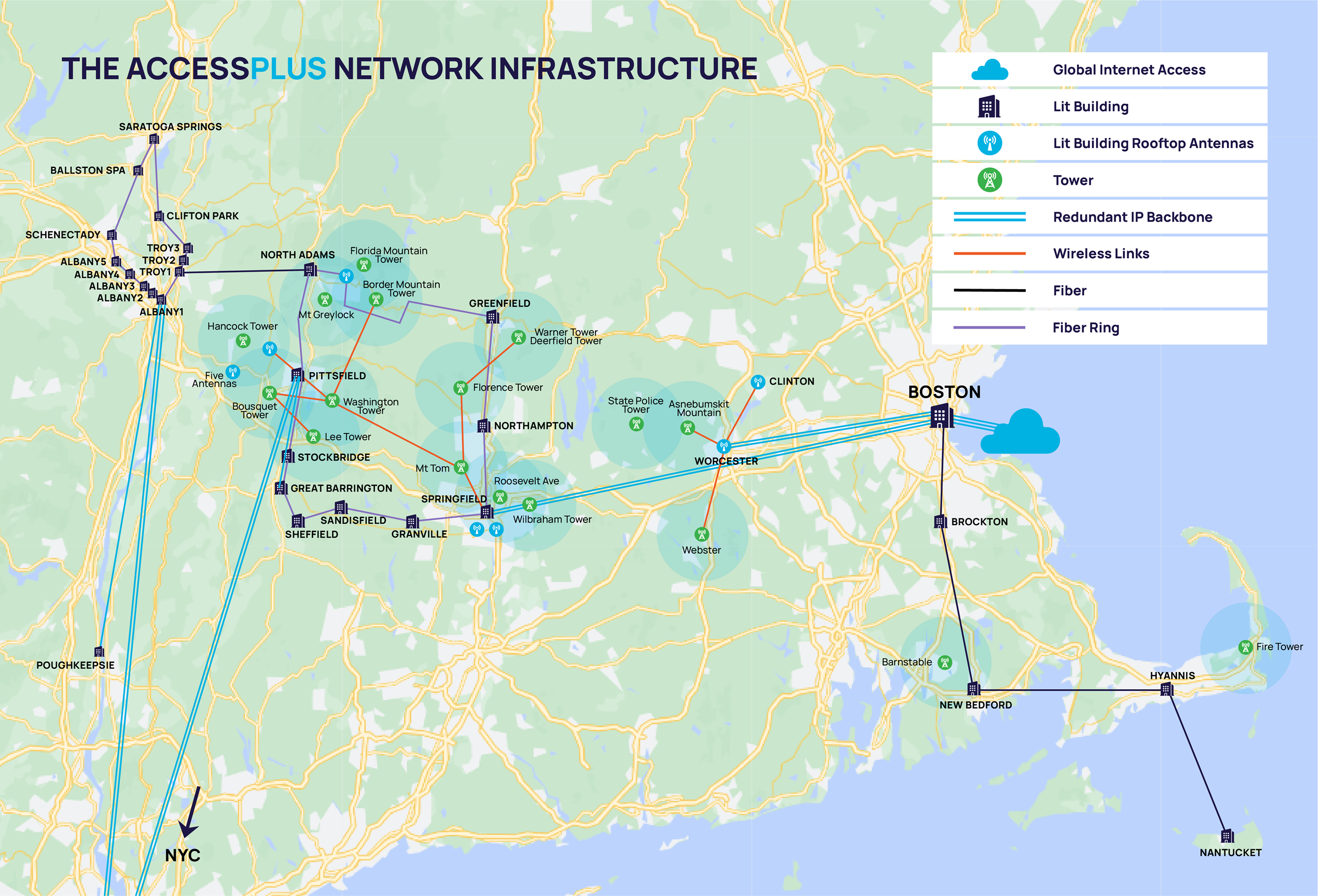 Fiber Internet Map