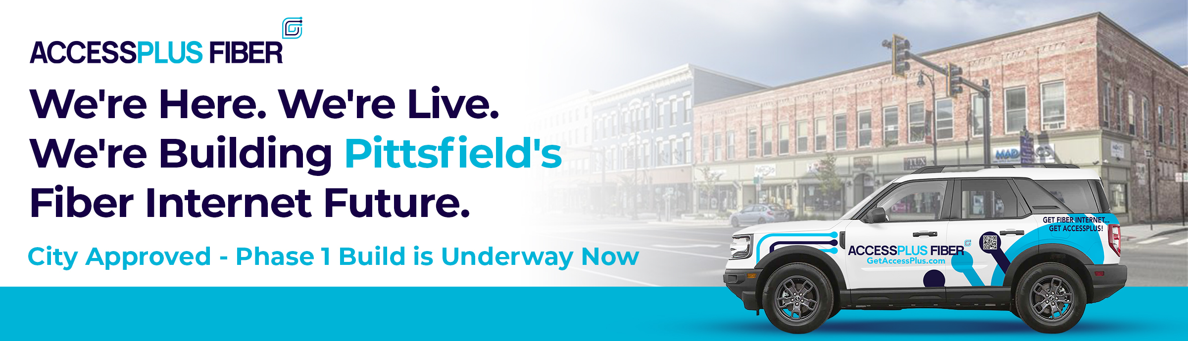 AccessPlus Fiber - We're Here, We're Live